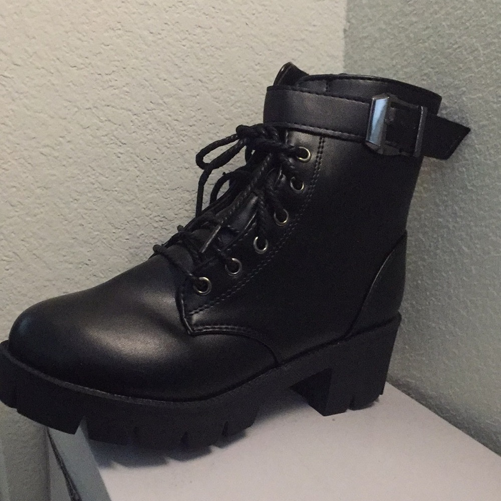 Shein Black Boots
